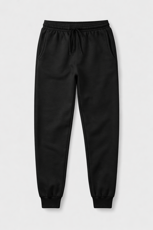 black sweatpants